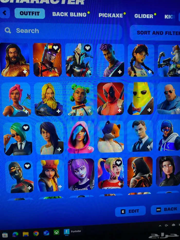 حساب نادر للبيع فورت و روكت ليق 10