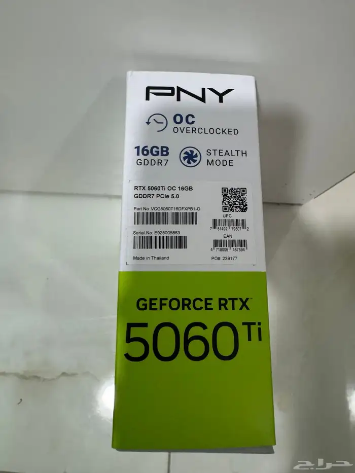 كرت شاشة RTX 5060 TI 16GB 16 جيجا 2