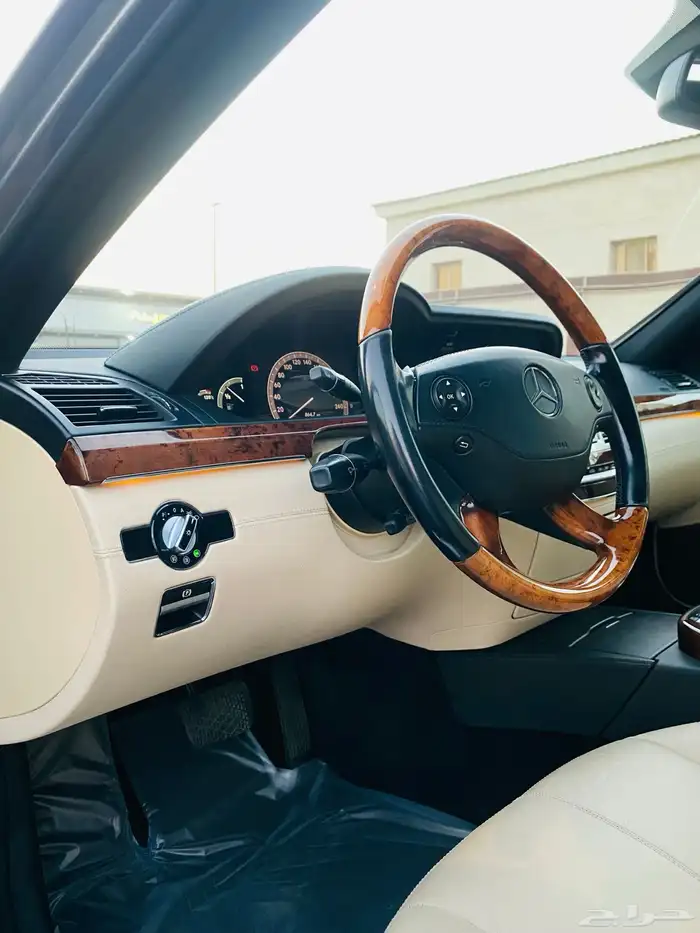 مرسيدس بانوراما S350 مخزنه بحاله الزيرو ماشاء الله 31