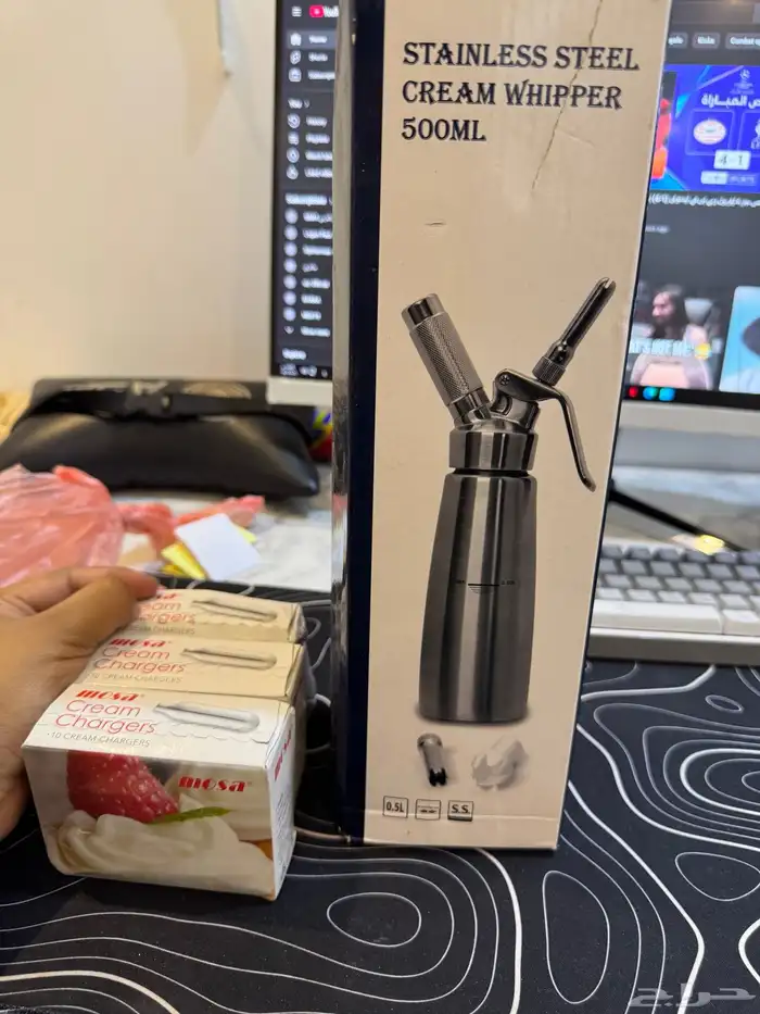 موز ع كريمة الخفق 0