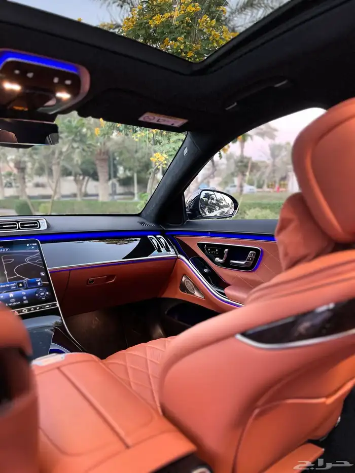 مرسيدس S580 الجوهرة 2022 قمة النظافة مالك اول سعودي وكالة 40