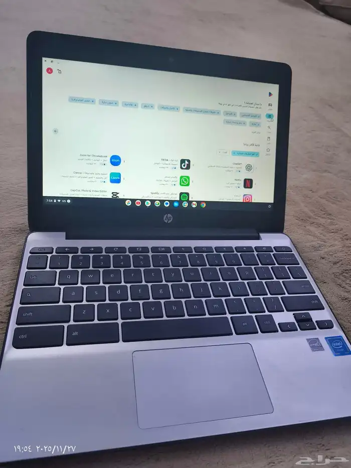 لاب توب hp chrom 4