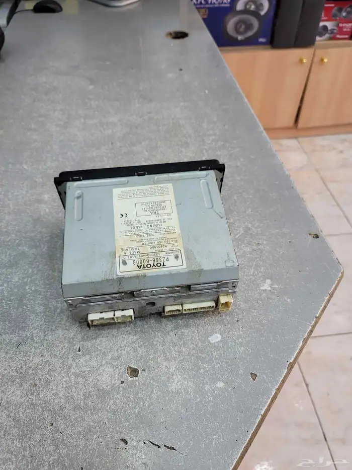 مسجل تايوتا فرارات فضي وكاله بلوتوث يوكس فلاش 3