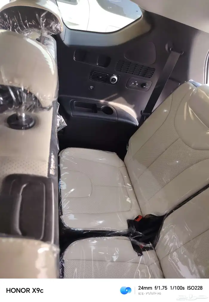 سنتافي 2021 فل كامل دبل فتحه سقف سبعه مقاعد تكيف خلفي 5