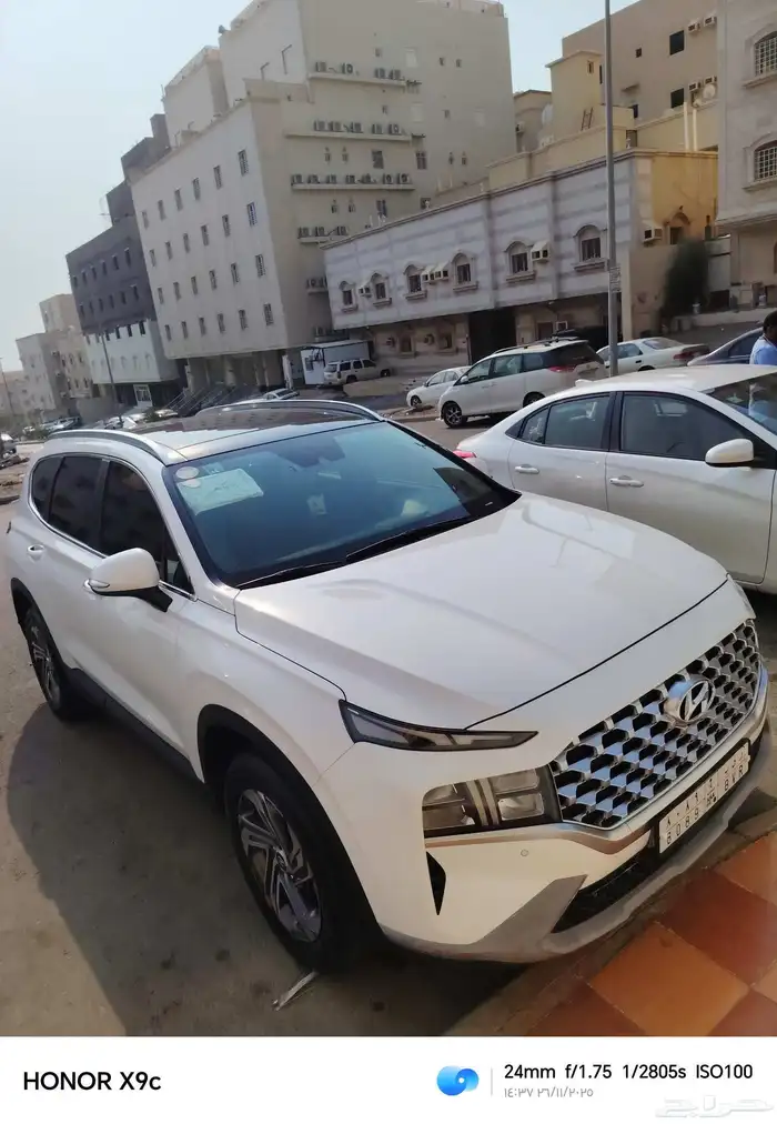 سنتافي 2021 فل كامل دبل فتحه سقف سبعه مقاعد تكيف خلفي 3