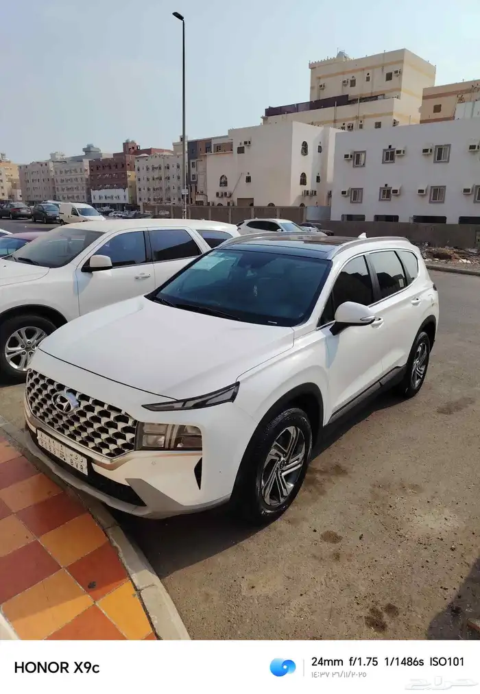 سنتافي 2021 فل كامل دبل فتحه سقف سبعه مقاعد تكيف خلفي 0