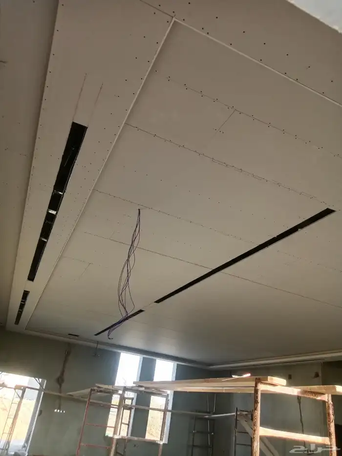 أنا معلم جبس بورد سيمنت بورد سقف مستعار فاصل جبس بورد شيبورد 18