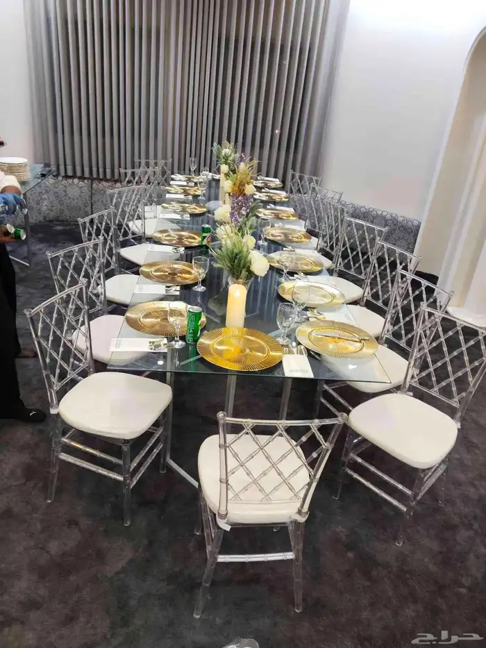 تاجير الكراسي تاجير طاولات طعام 1