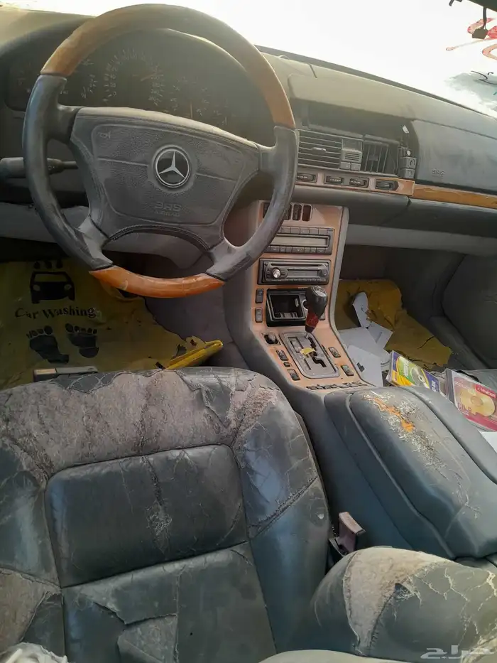 مرسيدس شبح كوبيه بابين مديل 98حجم 500 كويلات 3