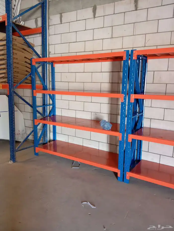 رفوف تخزين مستودعات 2