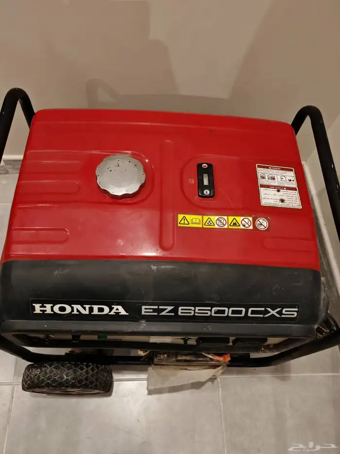 مولد كهرباء بنزين شبه جديد هوندا 6.5 كيلو منووة المستخدم 2
