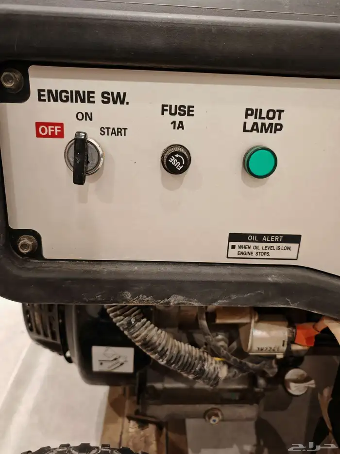 مولد كهرباء بنزين شبه جديد هوندا 6.5 كيلو منووة المستخدم 1