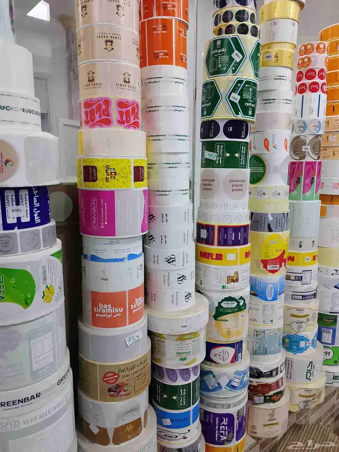 استيكر روول جوده طباعه وانتاج ممتاز 3