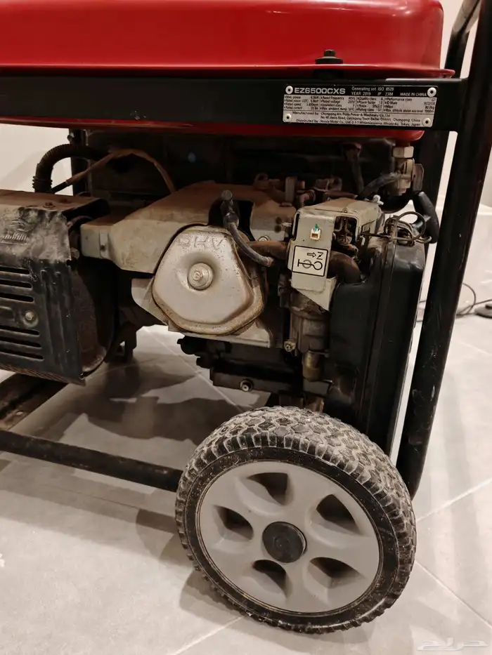 مولد كهرباء بنزين شبه جديد هوندا 6.5 كيلو منووة المستخدم 4