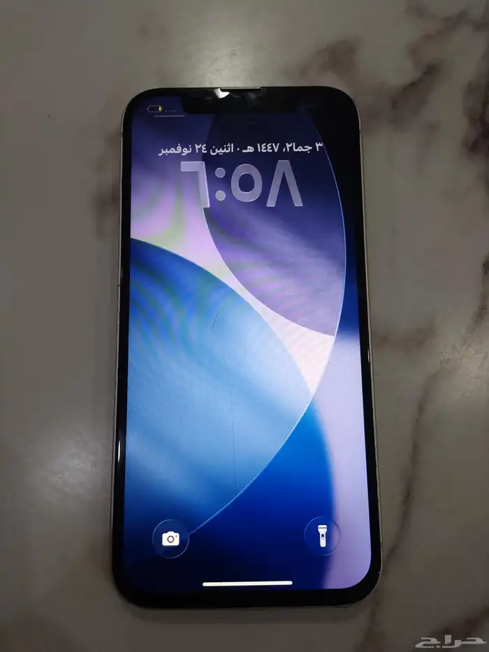 جوال ايفون 13فيه شوي عطلات لا يجي غير اصامل الموقع القويعيه 1