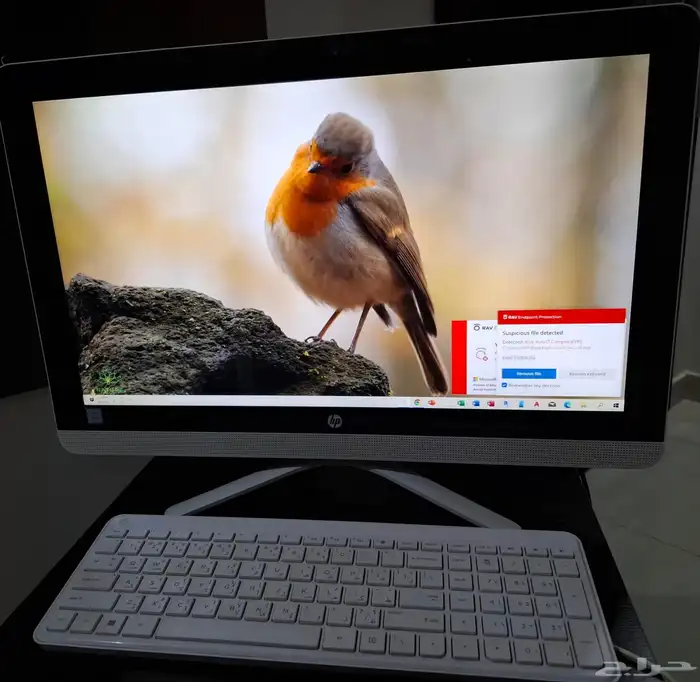 كمبيوتر HP بخاصية لمس للبيع استخدام بسيط 0
