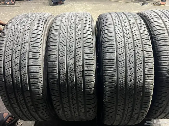 جنوط نيسان بلاتينيوم مقاس 20 مع كفرات برلي مقاس 275 60 20 9