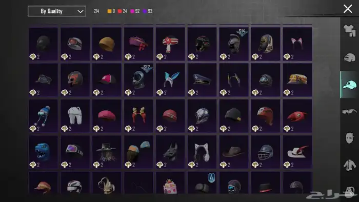 حساب ببجي الكوريه 32