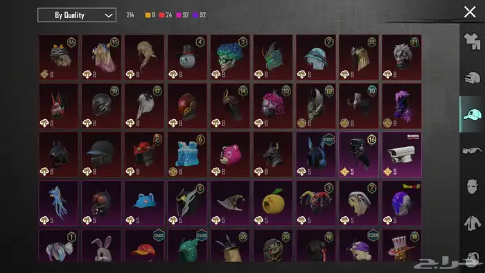 حساب ببجي الكوريه 35