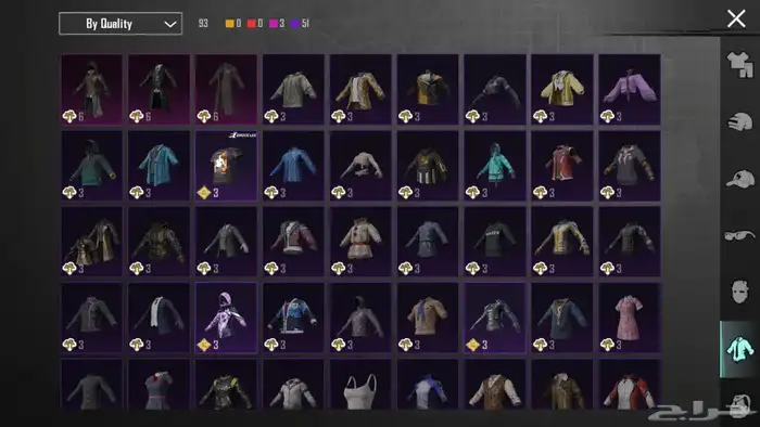 حساب ببجي الكوريه 51