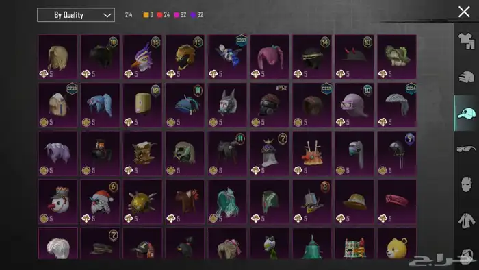 حساب ببجي الكوريه 49