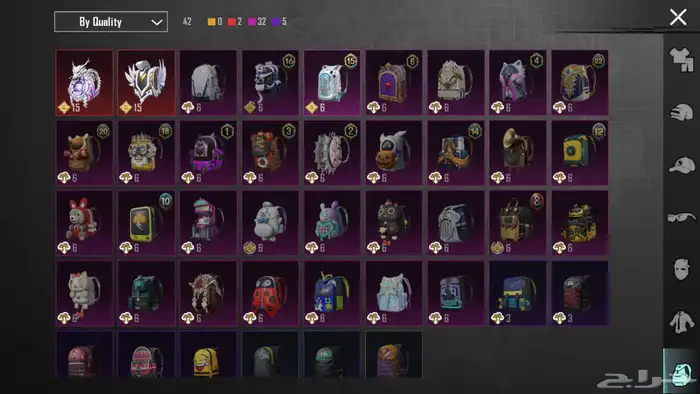 حساب ببجي الكوريه 34