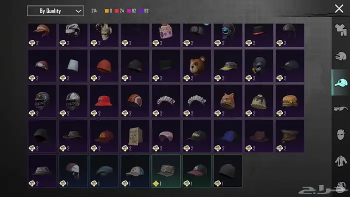 حساب ببجي الكوريه 16