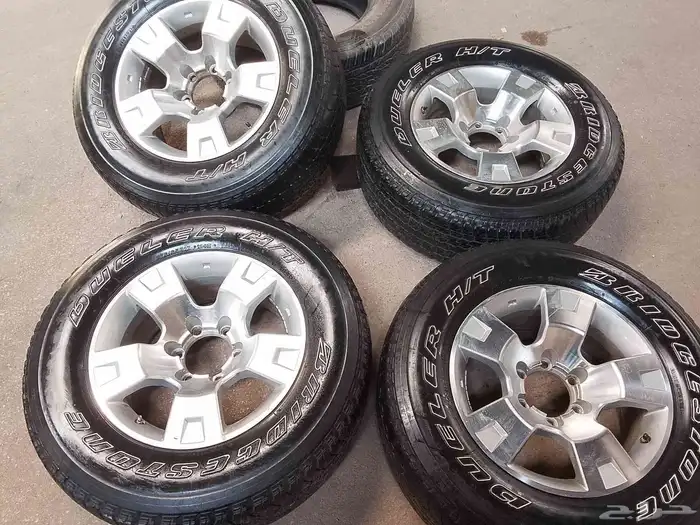 جنوط فتك نيسان صيني معا كفرات برجستون 275 65 17 0