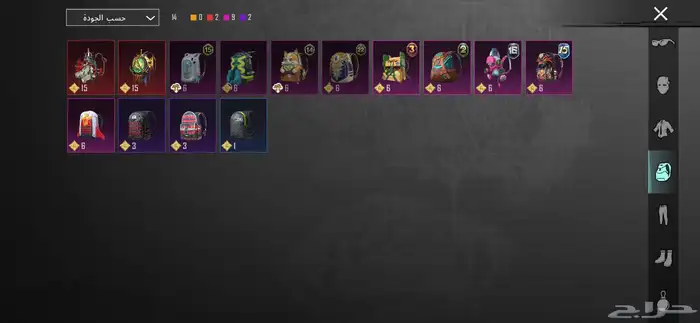 حساب ببجي للبيع نادر و مميز 10