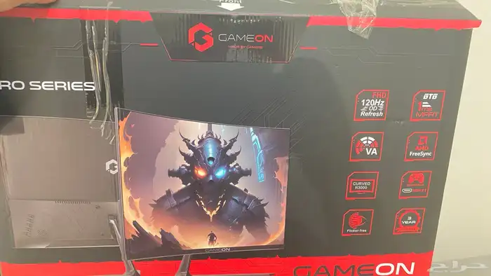 للبيع شاشة قيمنق 2