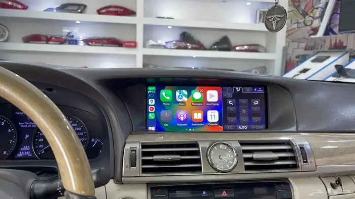 تحويل شاشة LS2013-2018 الي نظام أندرويد وكاربلاي 4