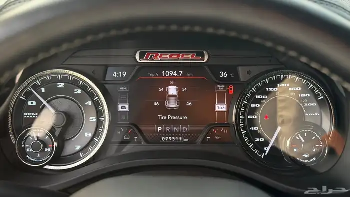 دوج رام ريبيل 2021 بحالة ممتازة تحت الضمان 6