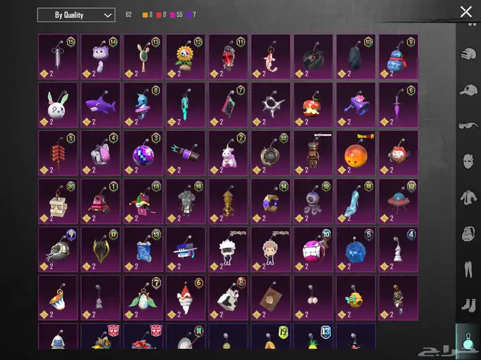 حساب ببجي فخم بسعر معقول 19