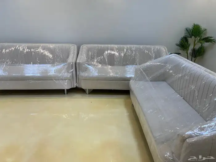 طقم كنب العدد 4قطع كبر و2صغر و3طولة 12