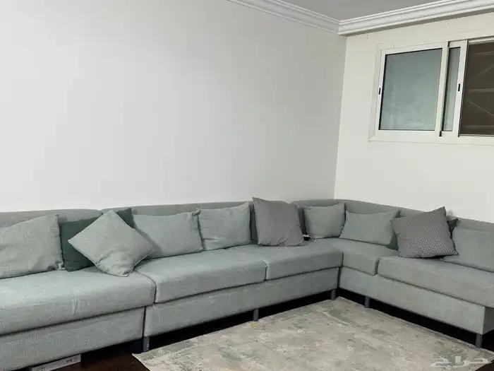 كنب طقم كامل بحاله جيده جدا 1