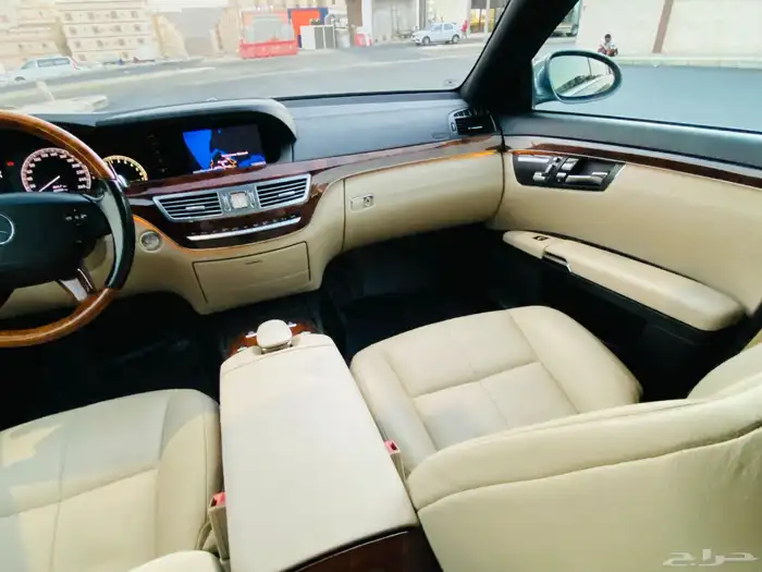 مرسيدس بانوراما S350 مخزنه بحاله الزيرو ماشاء الله 46