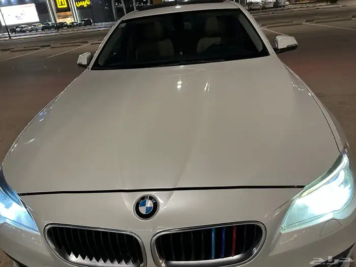 بي ام دبليو 528 أبيض  لؤلؤي 2014 نظيف جاهز للاستخدام 2