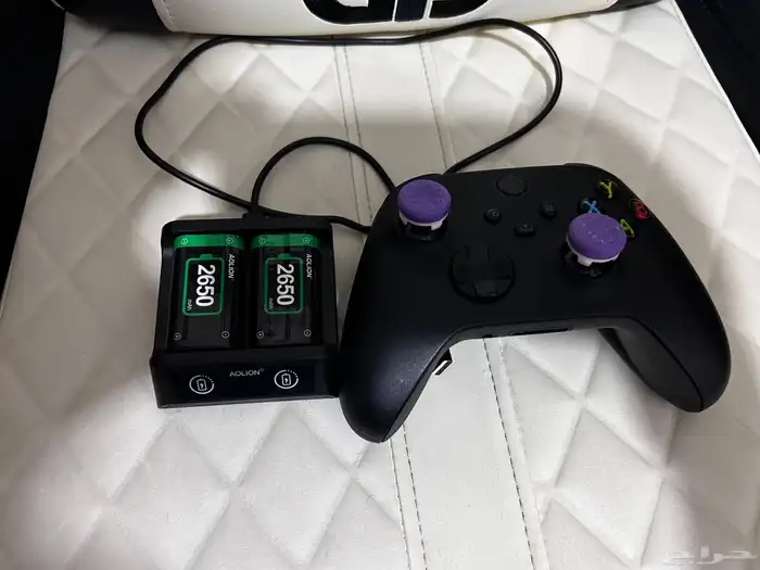 كنترول اكس بوكس مع بطاريه 0