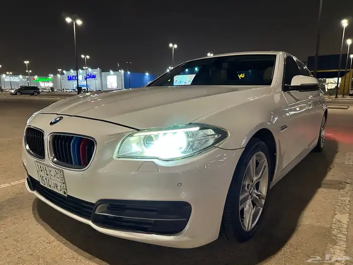 بي ام دبليو 528 أبيض  لؤلؤي 2014 نظيف جاهز للاستخدام 0