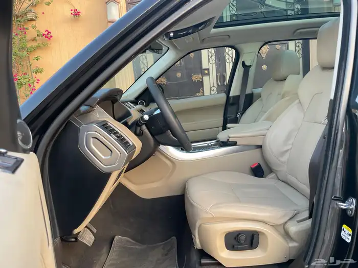 رنج روفر سبورت 2017 - 6 سلندر استخدام نظيف 13