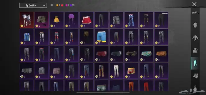 حساب ببجي 36