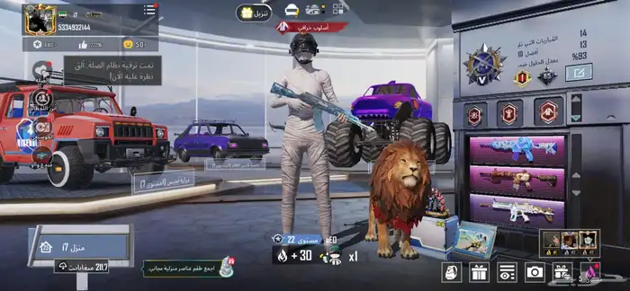 حساب ببجي للبيع في امفورين 3