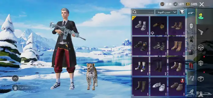 حساب ببجي 13