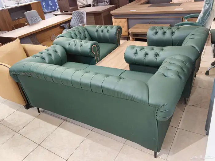 كنب مكتبي جديد تفصيل كل اشكال وطني و صيني Office Sofa Set 8