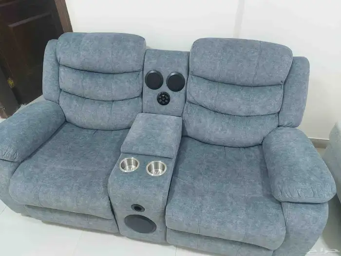 كرسي استرخاء ثنائي ومكتب 0