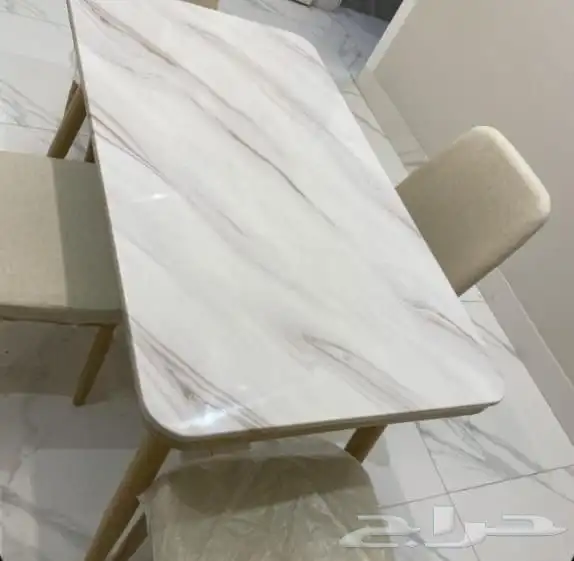 تصميم وتفصيل طاولات طعام ومكاتب رخام صناعي وطبيعي حسب الطلب 10