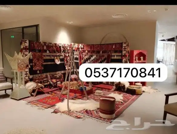 تاجير خيام بيوت شعر خيام اروببه كنب جلسات تراثيه 6