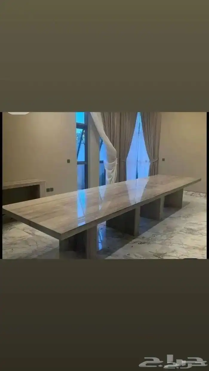 ونفصل لك طاولات مكاتب وطاولات طعام ومغاسل ومطابخ حسب الطلب 1