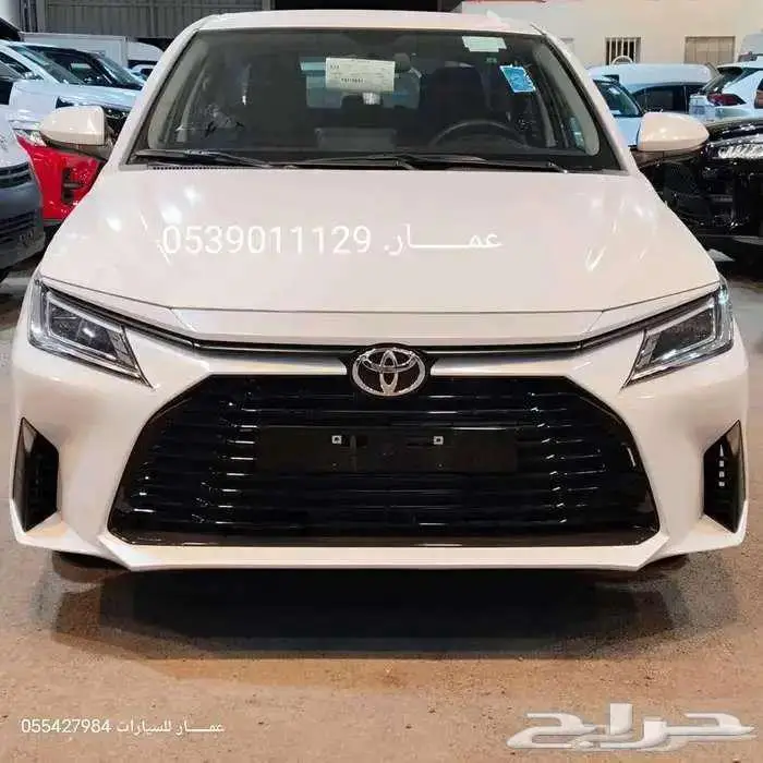 تويوتا يارس استاندر صادر لوحات 2026 3