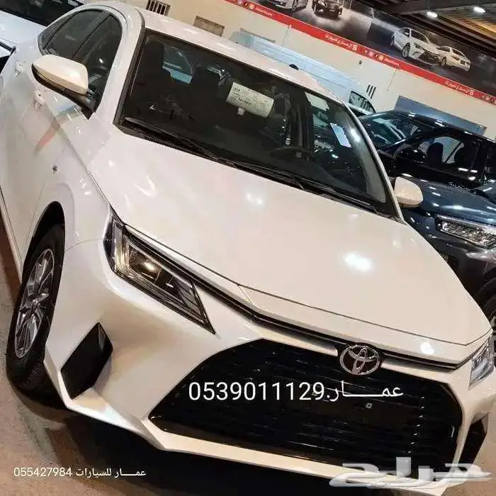 تويوتا يارس استاندر صادر لوحات 2026 2